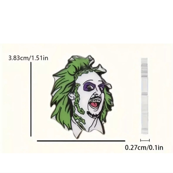 Beetlejuice Earrings - Picture 2 of 4